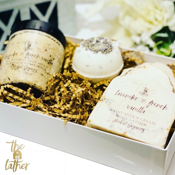 THE LATHER BARN Other - Milky Gift Set - Lavender & French Vanilla